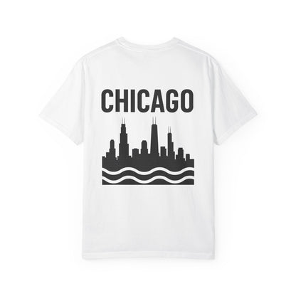 Chicago Skyline Unisex T-Shirt | Casual Citywear, Gift for Chicago Lovers, Travel Souvenir