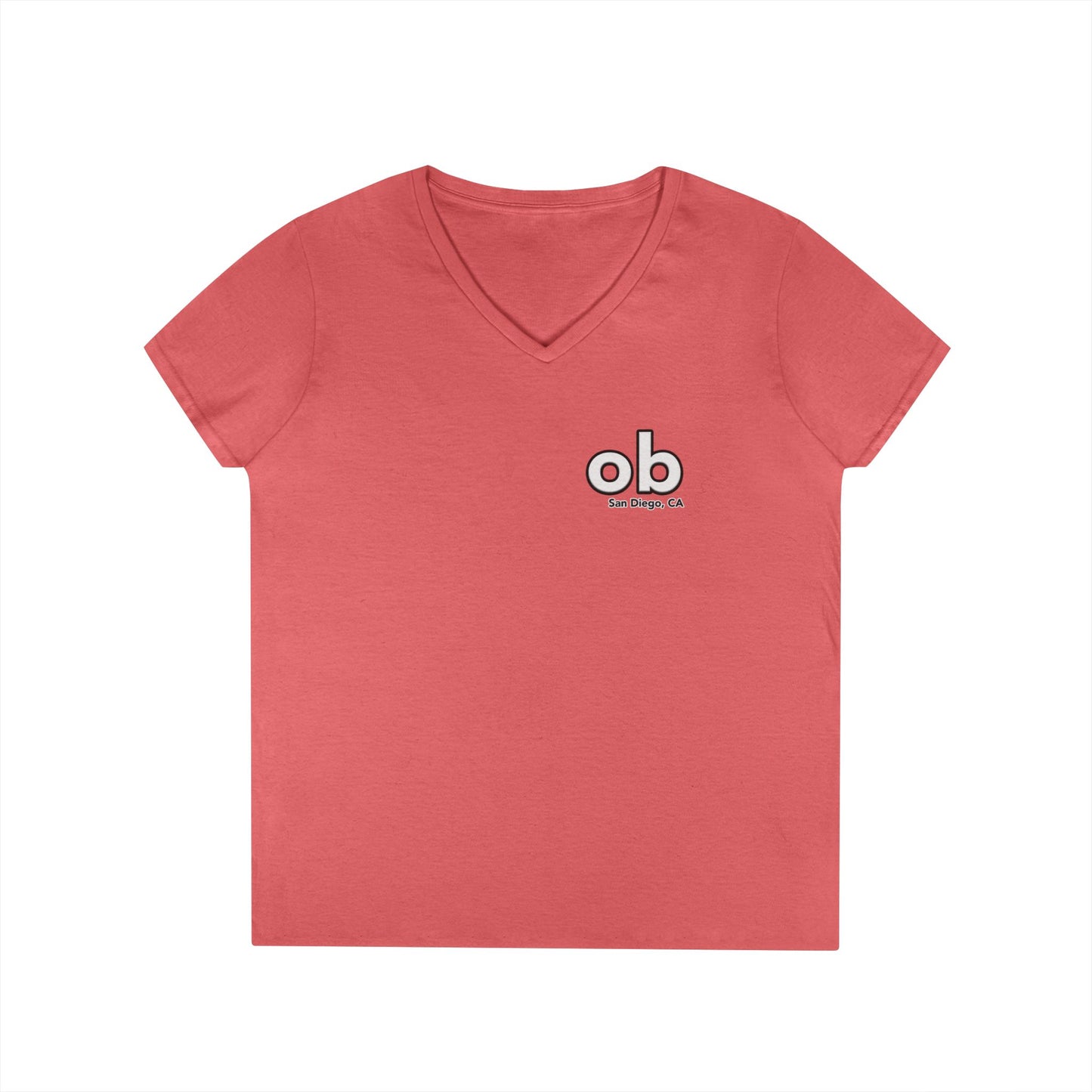OB San Diego California v neck tshirts