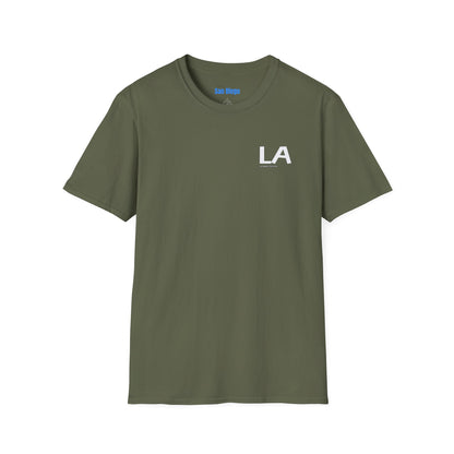 LA California Graphic Softstyle T-Shirt - Casual Streetwear, Urban Apparel