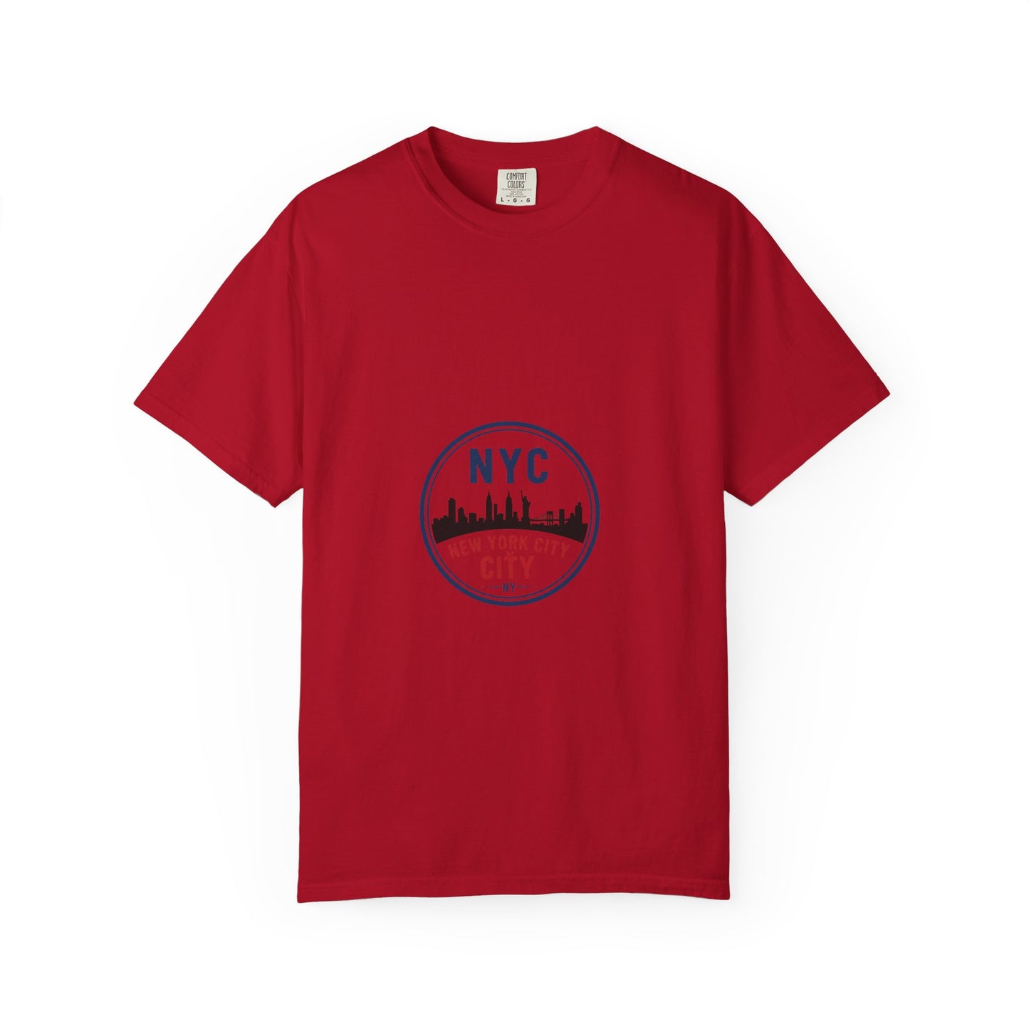 NYC Garment-Dyed T-Shirt - Urban Fashion and Travel Souvenir