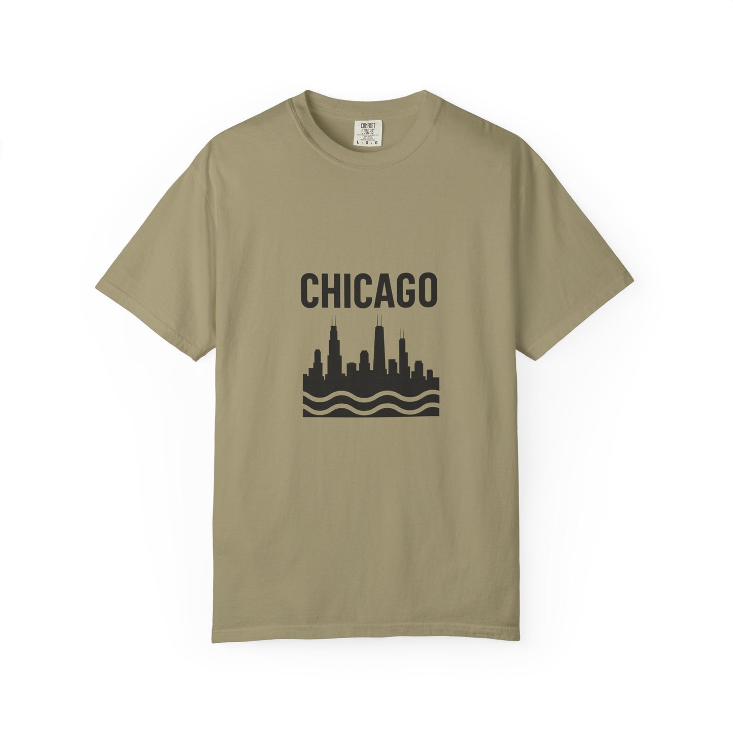 Chicago Skyline Unisex T-Shirt | Casual Citywear, Gift for Chicago Lovers, Travel Souvenir