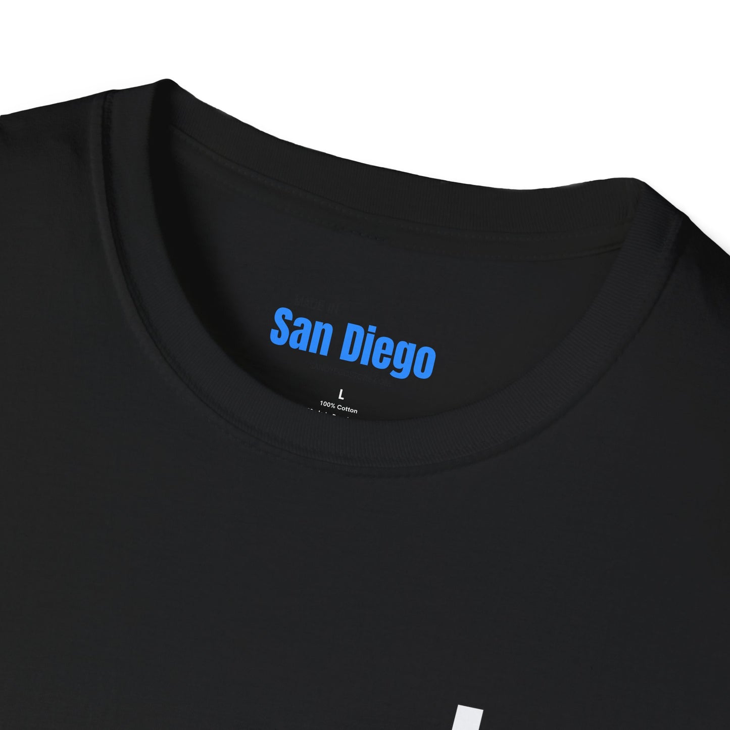LA California Graphic Softstyle T-Shirt - Casual Streetwear, Urban Apparel
