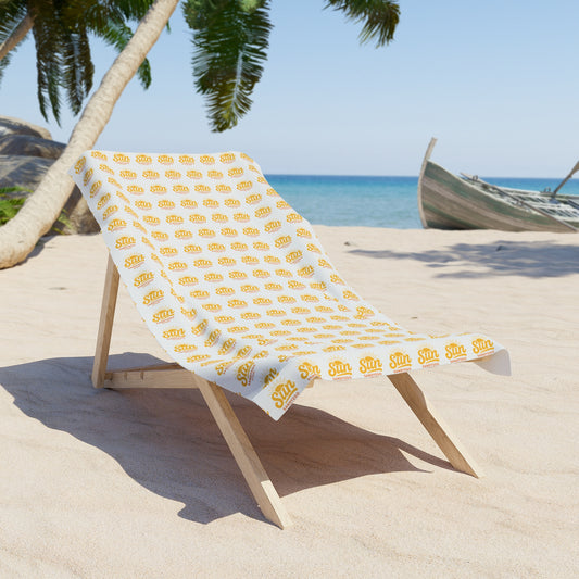 Sun of Sun and Moon Citrus Beach Towel
