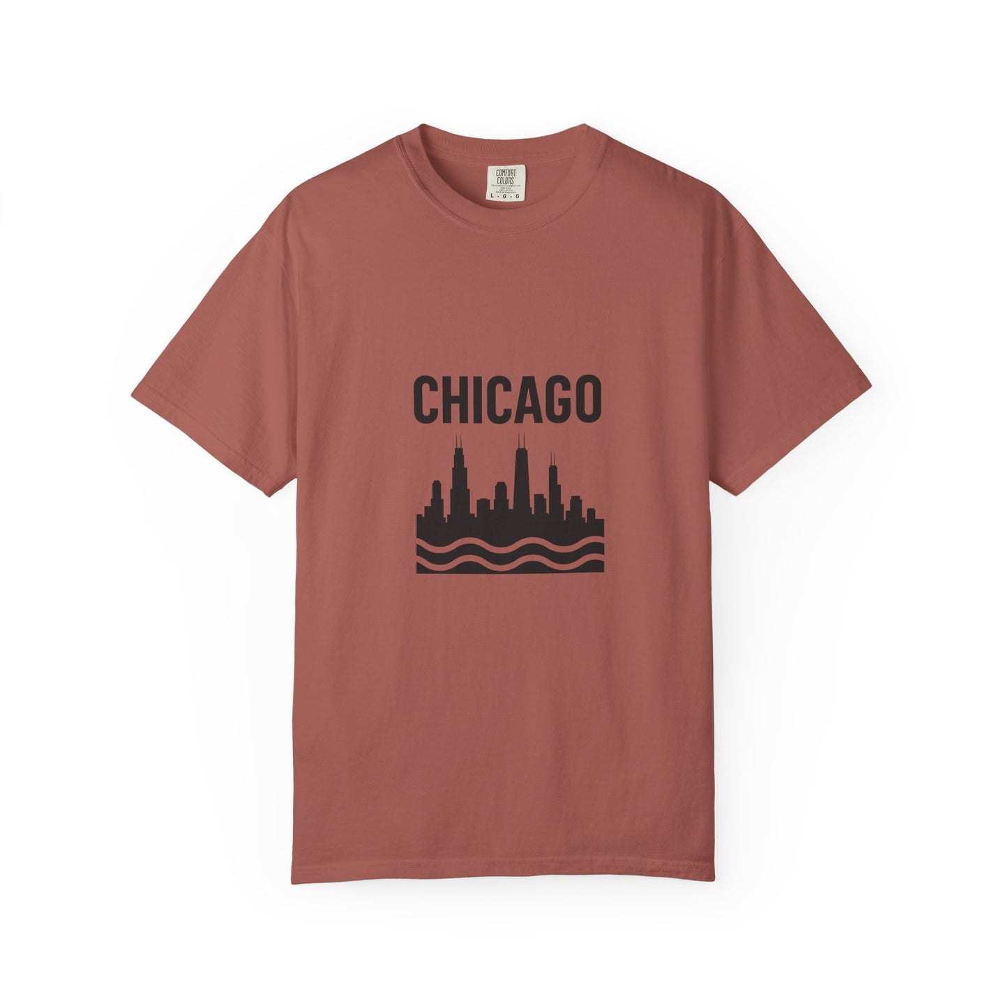 Chicago Skyline Unisex T-Shirt | Casual Citywear, Gift for Chicago Lovers, Travel Souvenir