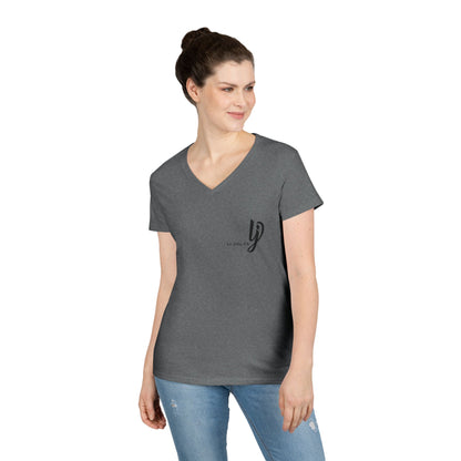lj San Diego California v neck tshirts