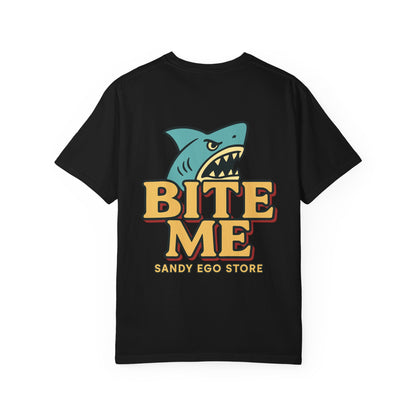 Bite me Charming Shark Graphic Tee