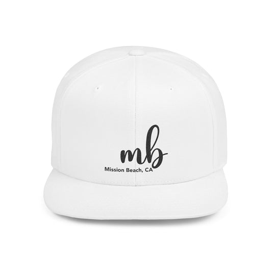 MB san diego ca Stylish Flat Bill Snapback Cap,