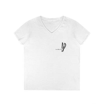 lj San Diego California v neck tshirts
