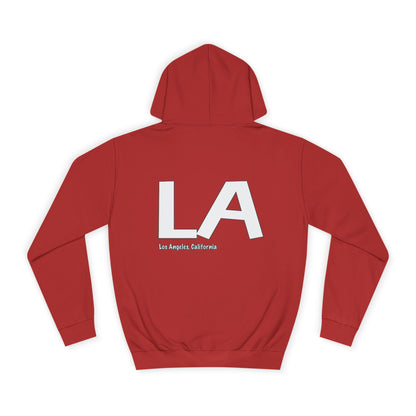 LA , California Unisex College Hoodie, Casual Comfortable Pullover