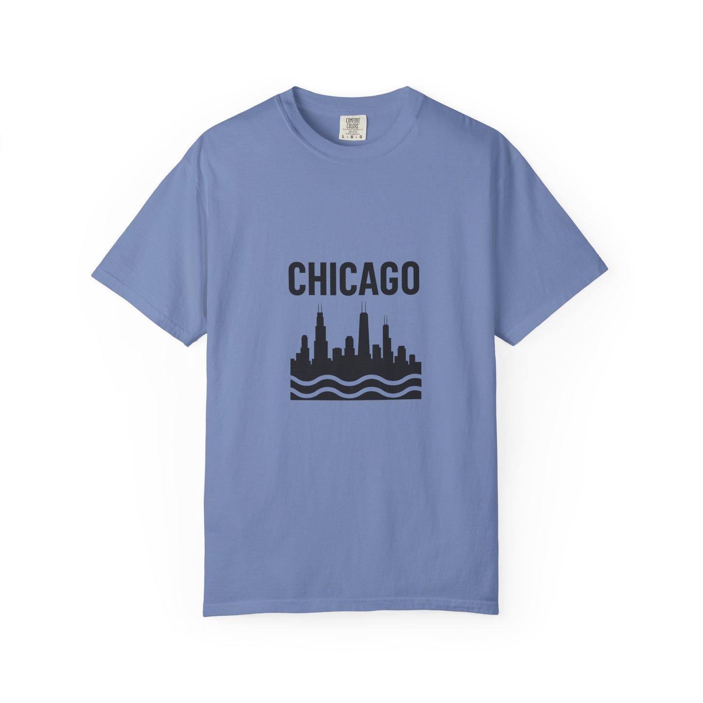 Chicago Skyline Unisex T-Shirt | Casual Citywear, Gift for Chicago Lovers, Travel Souvenir