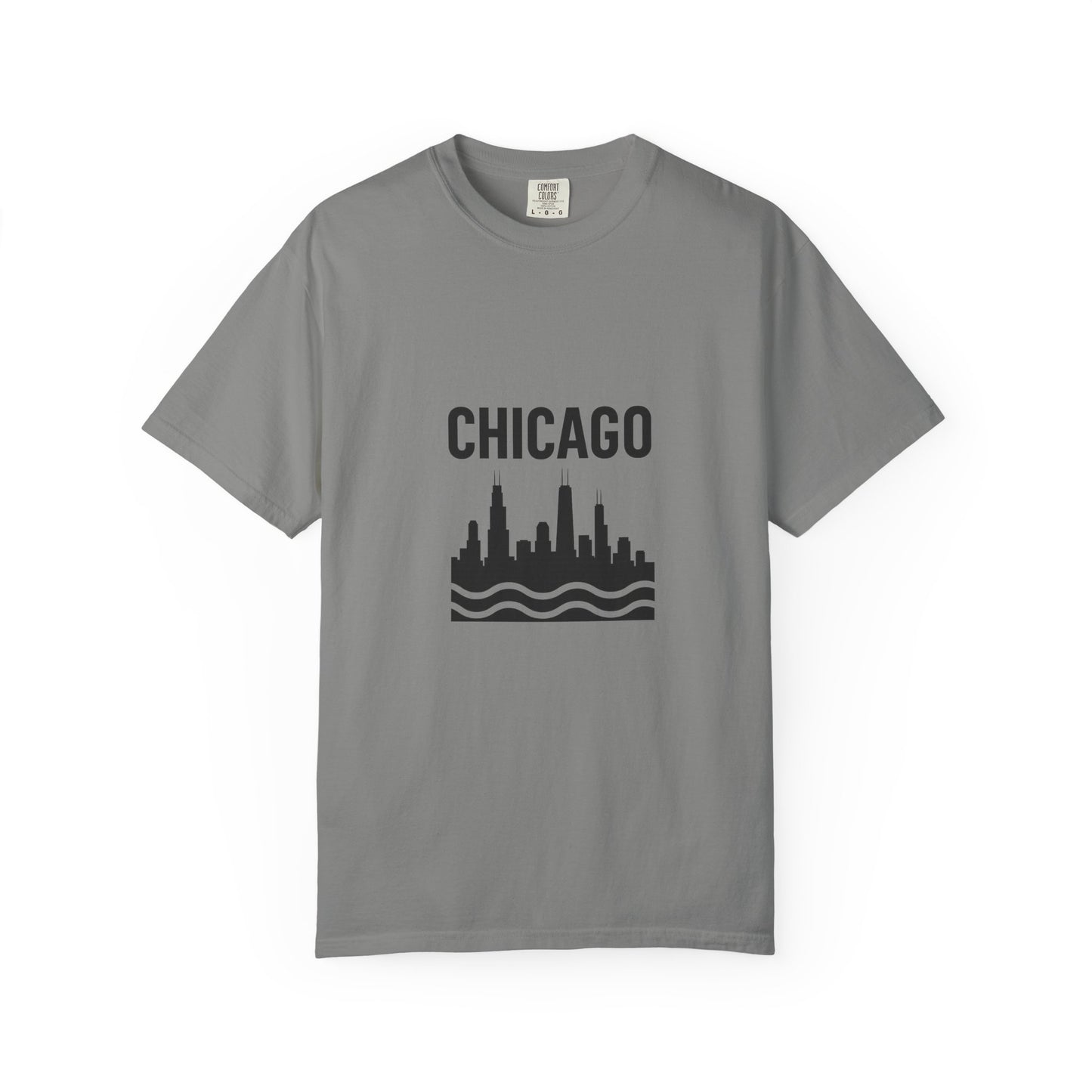 Chicago Skyline Unisex T-Shirt | Casual Citywear, Gift for Chicago Lovers, Travel Souvenir
