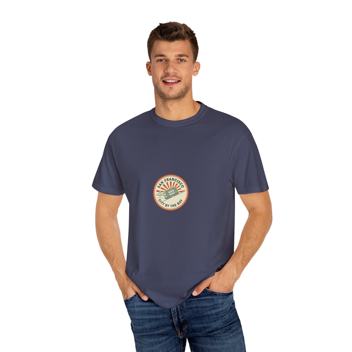 San Francisco Skyline Unisex T-Shirt | Casual Citywear, Gift for San Francisco Lovers, Travel Souvenir