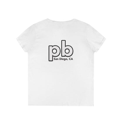 PB San Diego California v neck tshirts