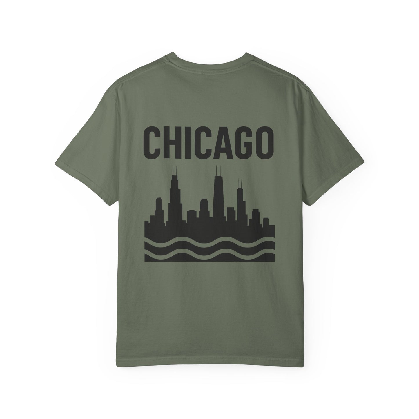 Chicago Skyline Unisex T-Shirt | Casual Citywear, Gift for Chicago Lovers, Travel Souvenir