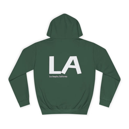 LA , California Unisex College Hoodie, Casual Comfortable Pullover