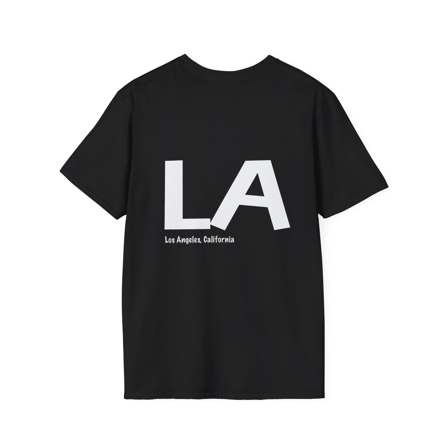 LA California Graphic Softstyle T-Shirt - Casual Streetwear, Urban Apparel