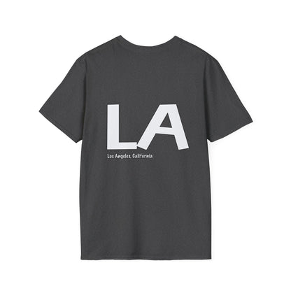 LA California Graphic Softstyle T-Shirt - Casual Streetwear, Urban Apparel