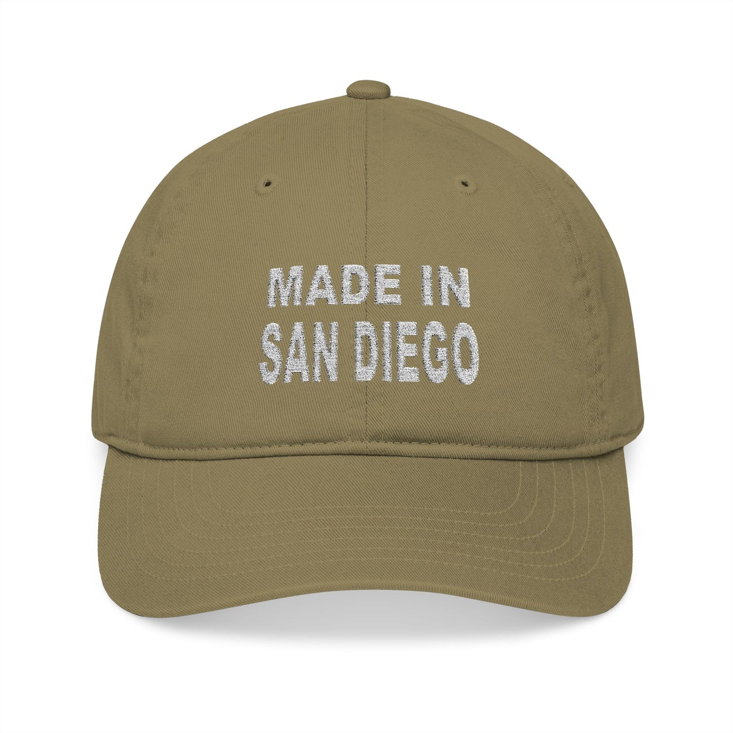 Made in San Diego Organic Baseball Cap