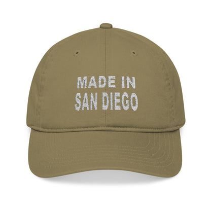 Made in San Diego Organic Baseball Cap