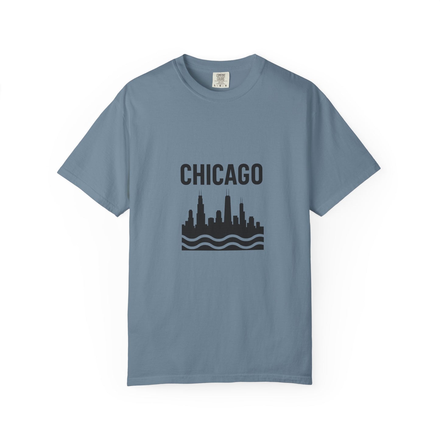 Chicago Skyline Unisex T-Shirt | Casual Citywear, Gift for Chicago Lovers, Travel Souvenir