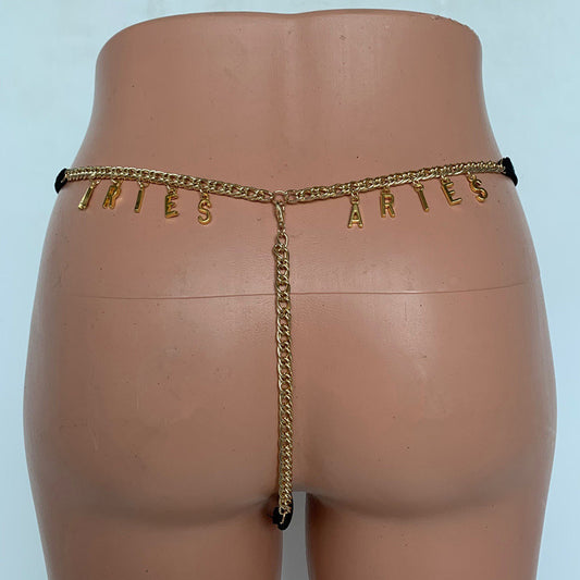 Sexy Women custom words on thong