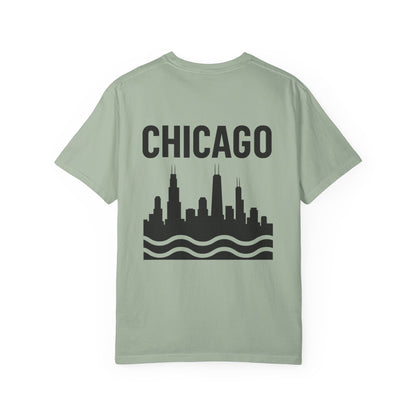 Chicago Skyline Unisex T-Shirt | Casual Citywear, Gift for Chicago Lovers, Travel Souvenir