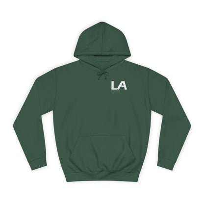 LA , California Unisex College Hoodie, Casual Comfortable Pullover
