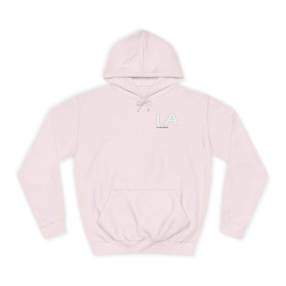 LA , California Unisex College Hoodie, Casual Comfortable Pullover