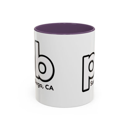 PB San Diego CA mug