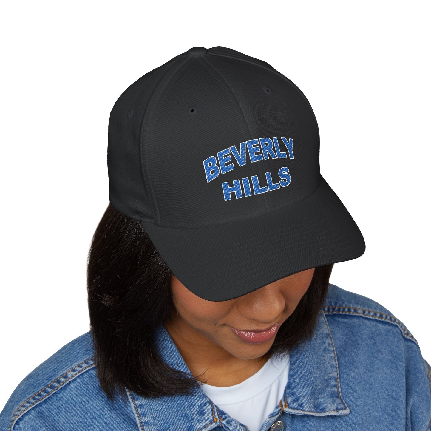 Beverly Hills Embroidered Cap, Stylish Summer Hat, Casual Outdoor Accessory, Gift for Fashion Lovers, Trendy Headwear