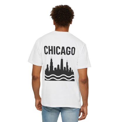 Chicago Skyline Unisex T-Shirt | Casual Citywear, Gift for Chicago Lovers, Travel Souvenir