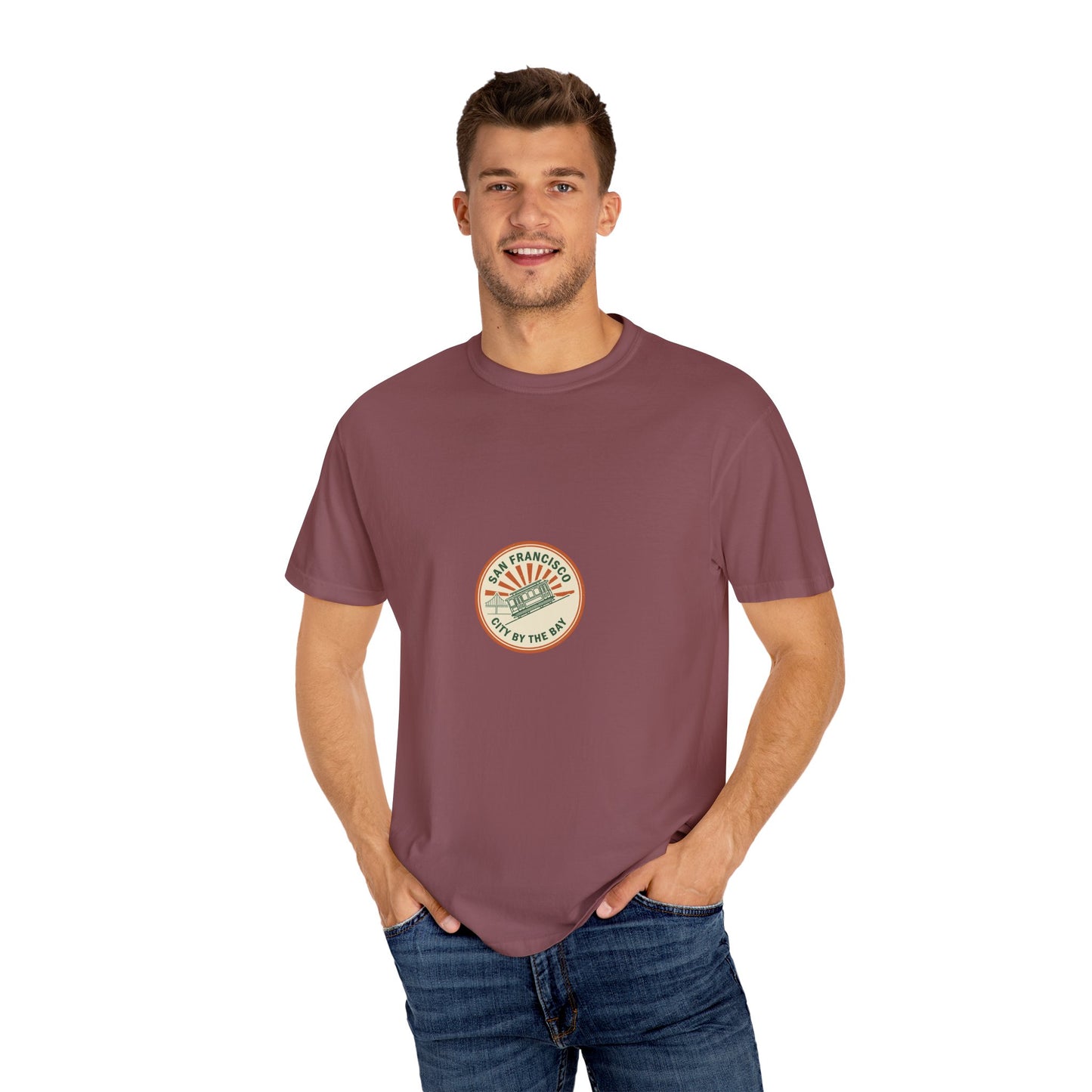 San Francisco Skyline Unisex T-Shirt | Casual Citywear, Gift for San Francisco Lovers, Travel Souvenir