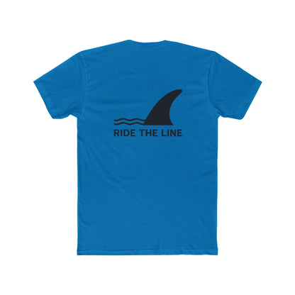 Ride the Line - Surf Vibe Tee, Beach Wear, Gift for Surfers, Summer T-Shirt, Casual Style
