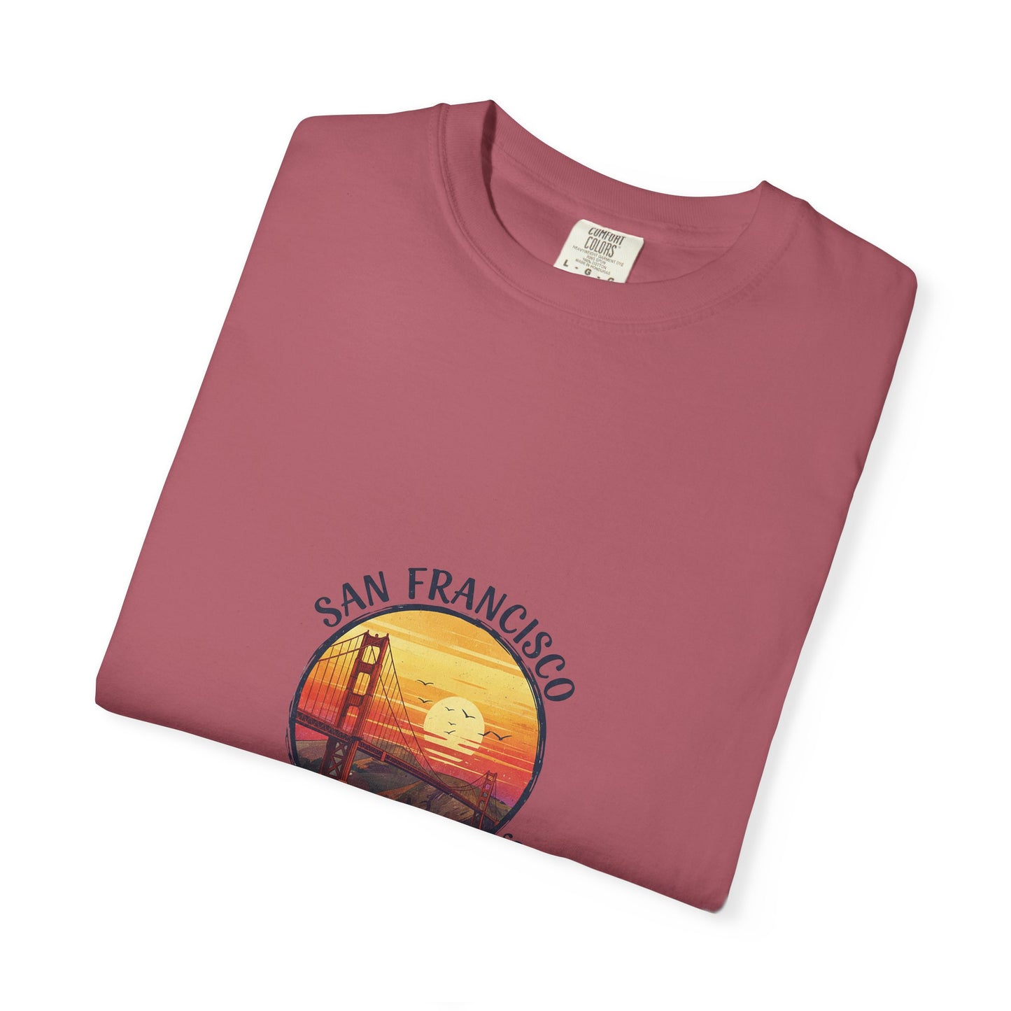 Golden Gate Views Unisex T-Shirt - Casual Summer Tee, San Francisco Souvenir, Travel Gift