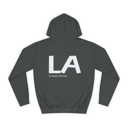 LA , California Unisex College Hoodie, Casual Comfortable Pullover