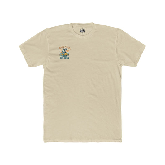BEACH PLEASE IM BUSY Cotton Tee Beach Please Im Busy Fun Summer Shirt