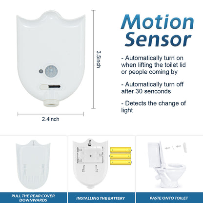 Projection Induction Toilet Light