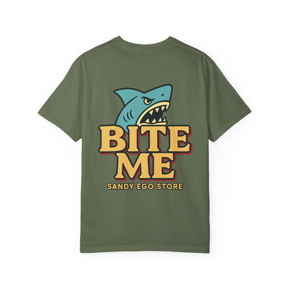 Bite me Charming Shark Graphic Tee