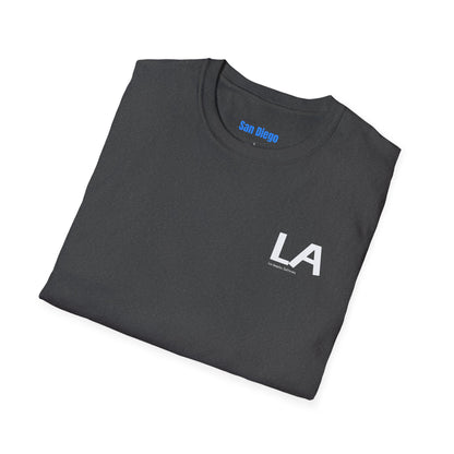 LA California Graphic Softstyle T-Shirt - Casual Streetwear, Urban Apparel