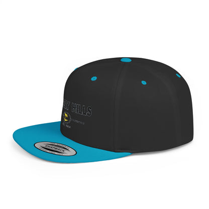 Stylish Beverly Hills Flat Bill Snapback Hat, Trendy Cap for Fashion Lovers, Casual Wear, Sun Protection, Gift for Him/Her