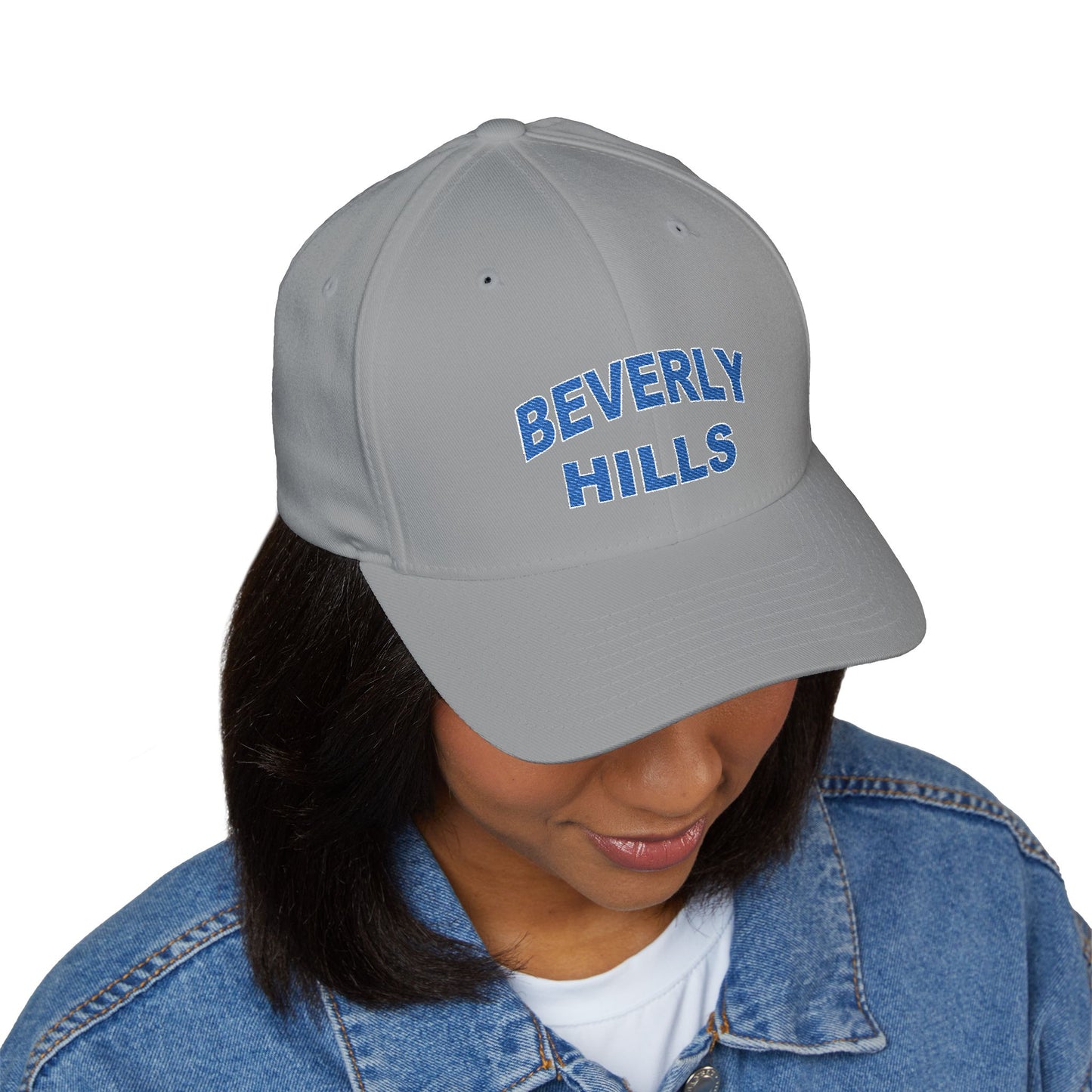 Beverly Hills Embroidered Cap, Stylish Summer Hat, Casual Outdoor Accessory, Gift for Fashion Lovers, Trendy Headwear
