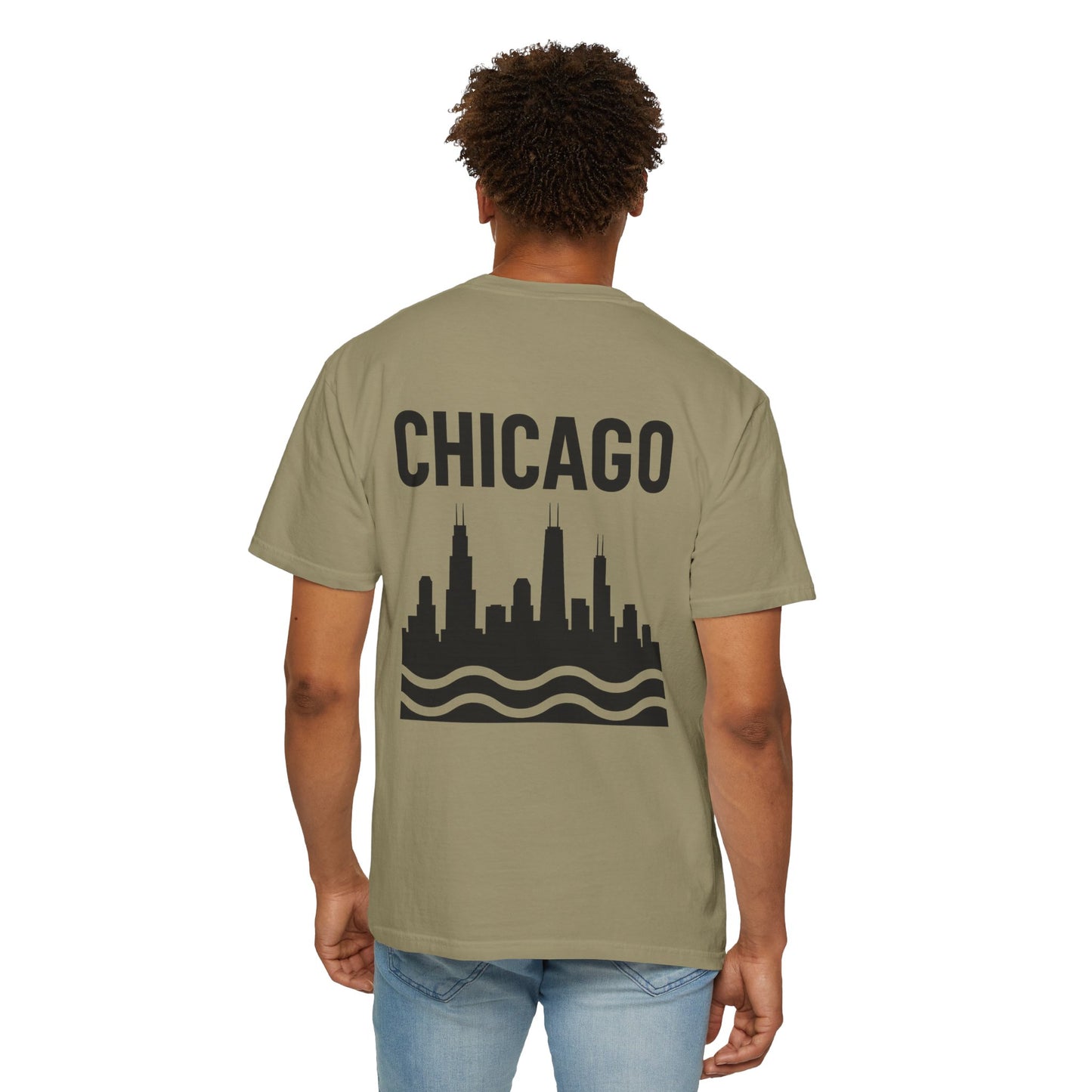 Chicago Skyline Unisex T-Shirt | Casual Citywear, Gift for Chicago Lovers, Travel Souvenir