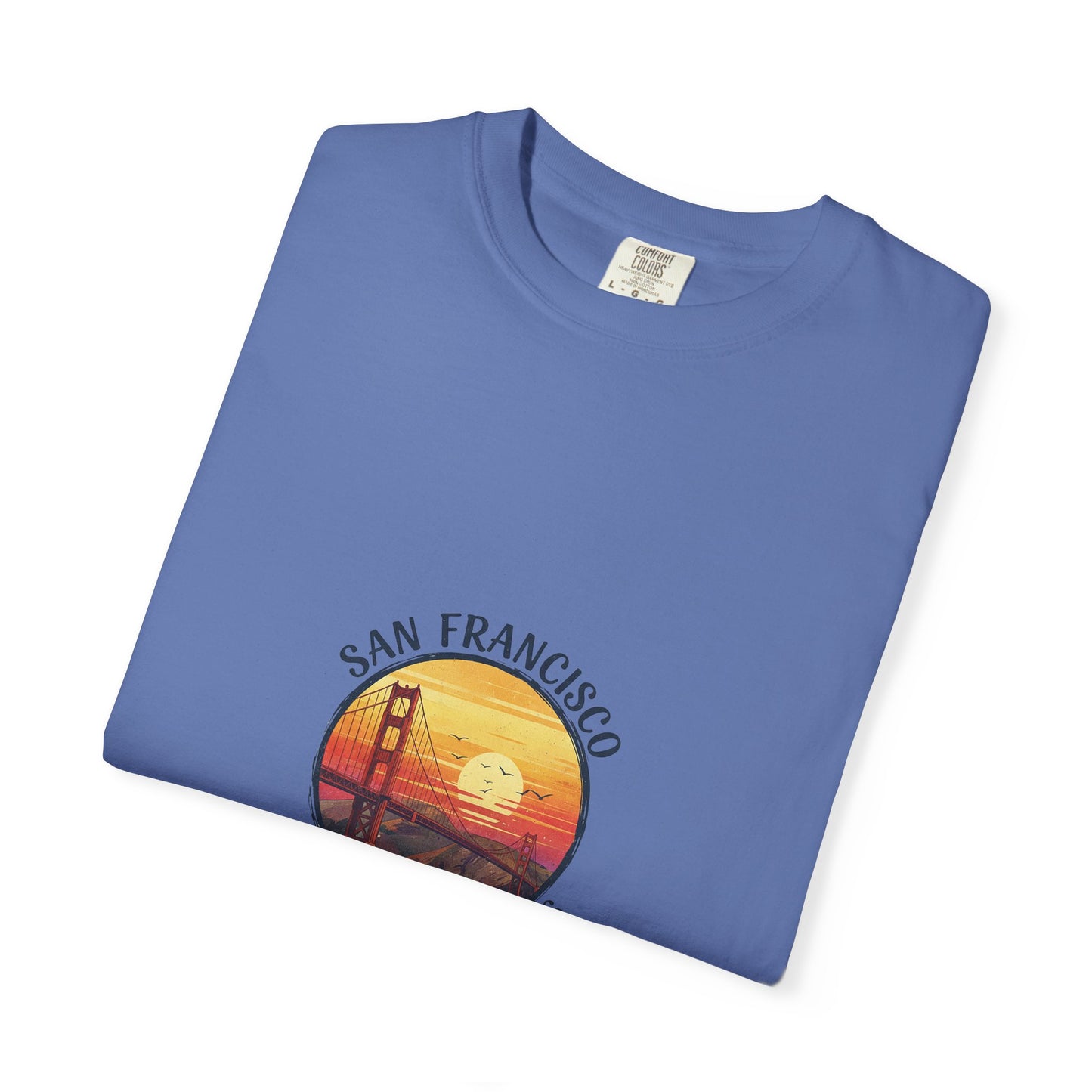 Golden Gate Views Unisex T-Shirt - Casual Summer Tee, San Francisco Souvenir, Travel Gift