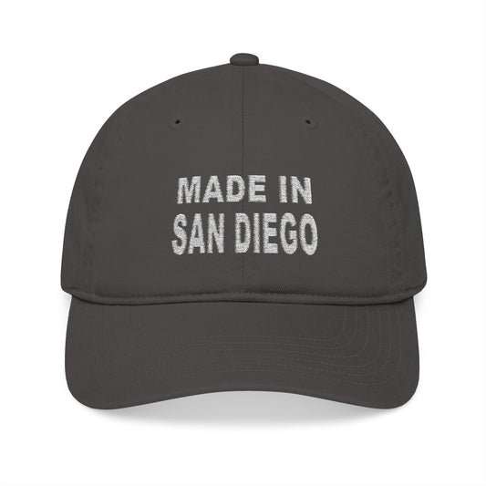 Made in San Diego Organic Baseball Cap
