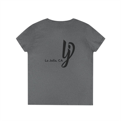 LJ San Diego California v neck tshirts