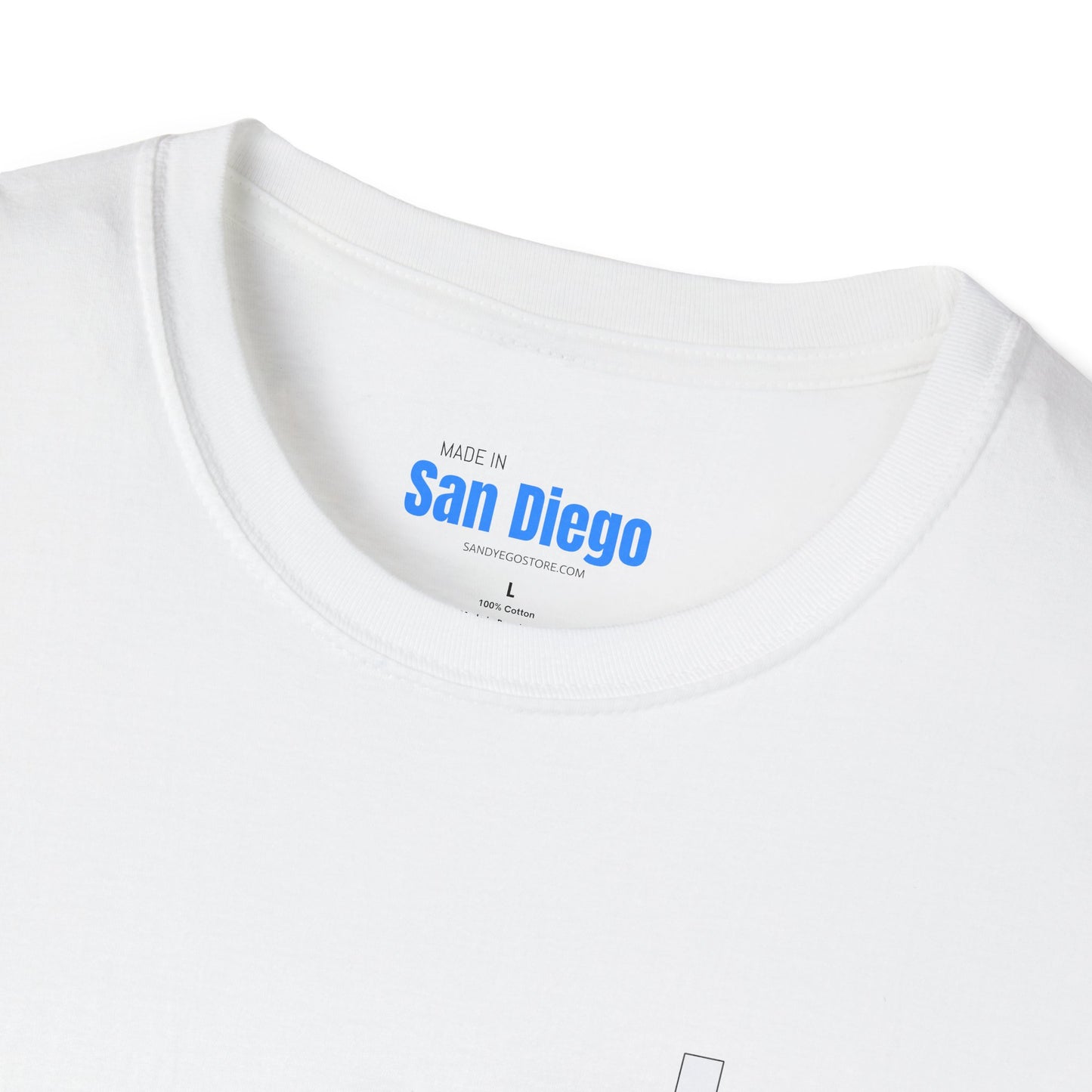 LA California Graphic Softstyle T-Shirt - Casual Streetwear, Urban Apparel