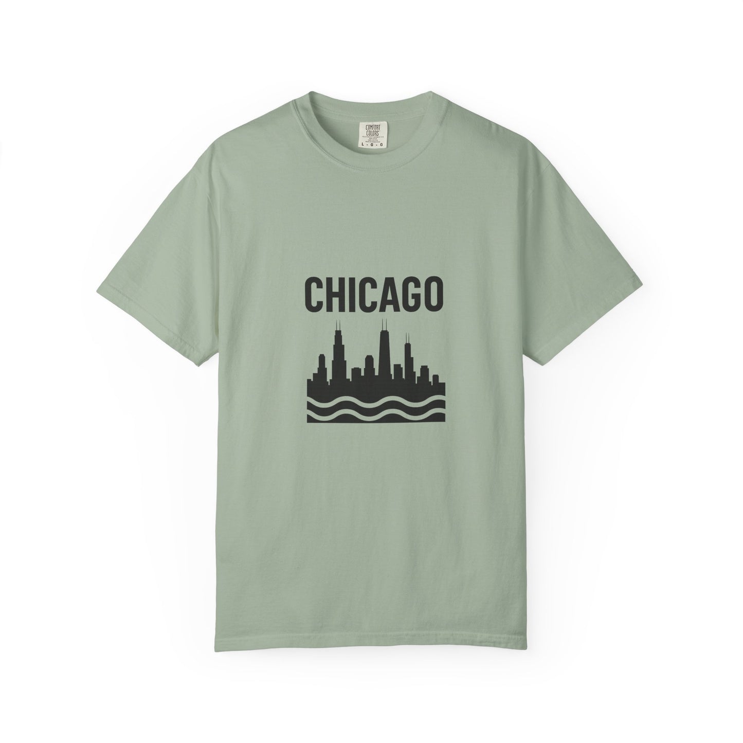 Chicago Skyline Unisex T-Shirt | Casual Citywear, Gift for Chicago Lovers, Travel Souvenir