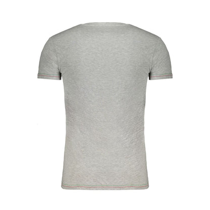 Aeronautica Militare Brown Cotton Men T-Shirt