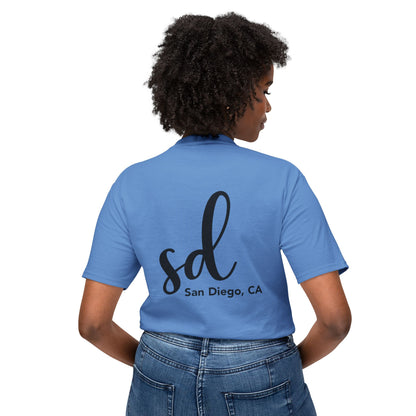 SD San Diego CA  t shirt