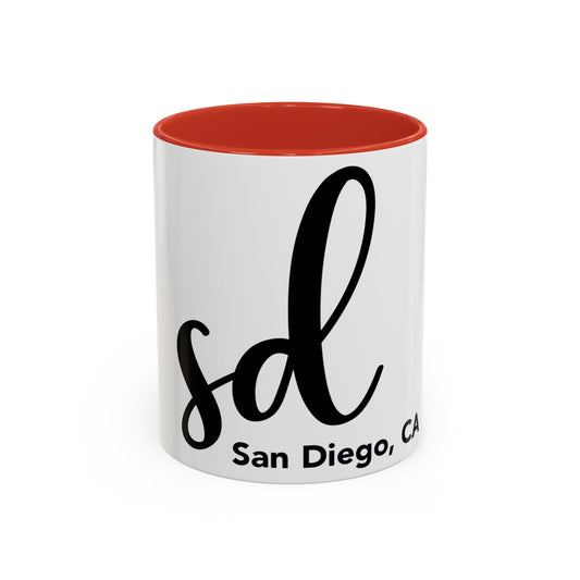 sd San Diego CA mug
